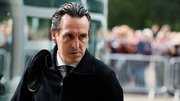 Unai Emery reached 200 games in charge of Aston Villa