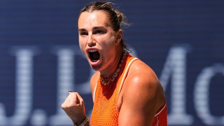 Aryna Sabalenka, US Open tennis 2026 (Associated Press)