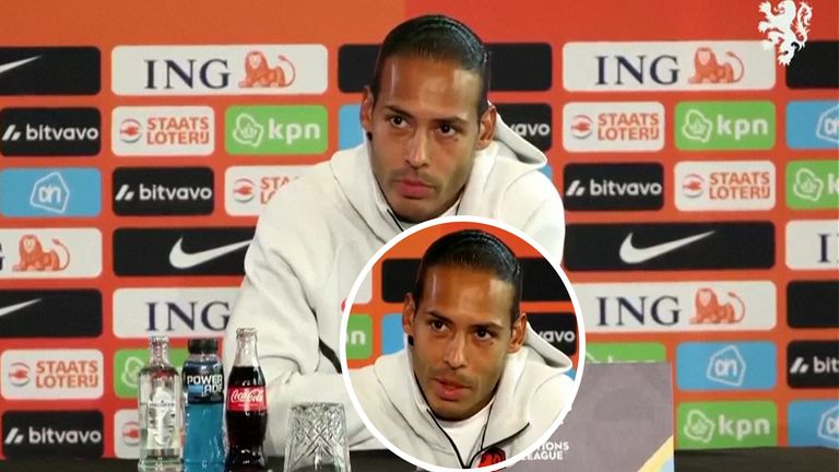 Virgil van Dijk hits back at reporter in fiery press conference exchange over media relationship claims