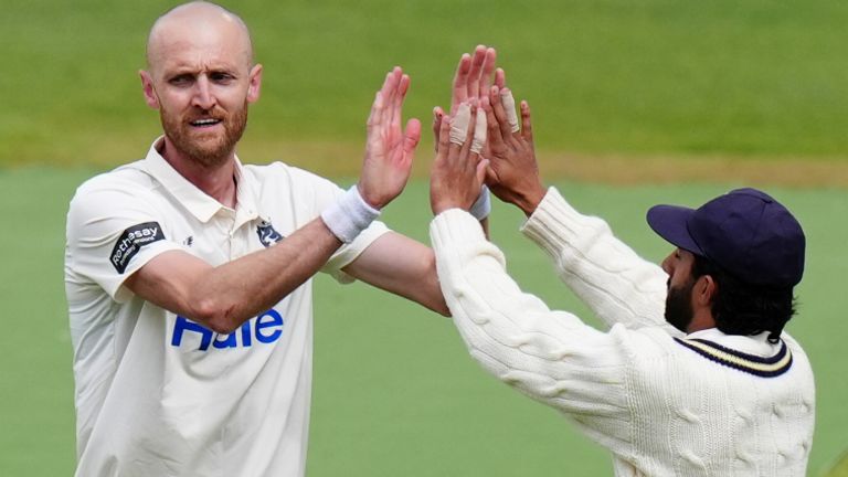 Warwickshire are top of the County Championship Division One
