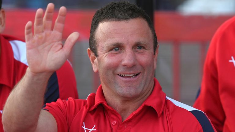 Picture by Matthew Merrick/SWpix.com - 22/08/2026 - Rugby League Round 24 - Betfred Super League - Hull KR v Toulouse Olympique - Sewell Group Craven Park, Hull, England - Hull KR coach Willie Peters.