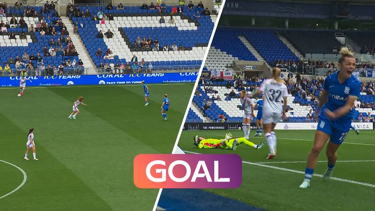 SKY SPORTS
WSL
BIRMINGHAM CITY WOMEN
CRYSTAL PALACE WOMEN