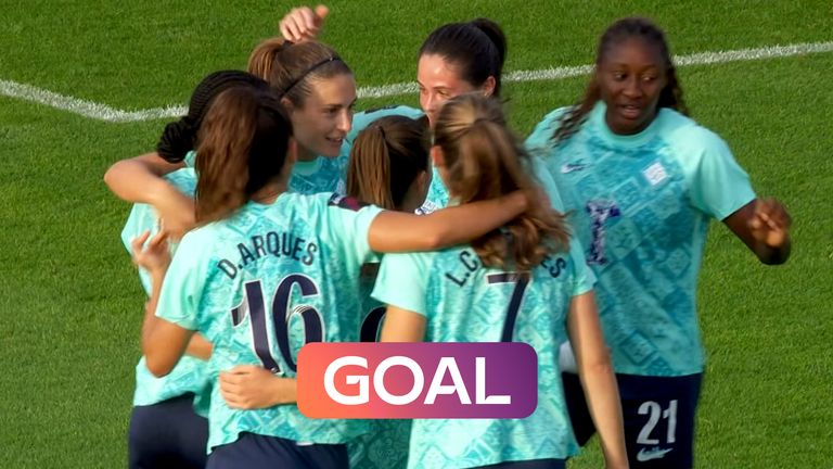 Alexia Putellas bags her first goal in London City Lionesses colours