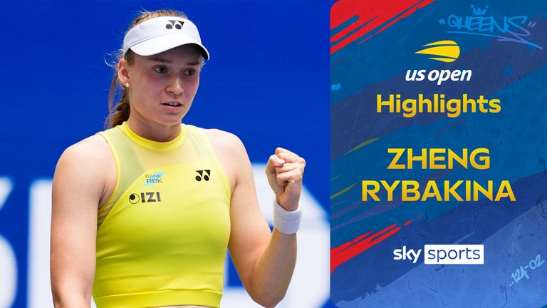 Qinwen Zheng vs Elena Rybakina US Open highlights thumb 