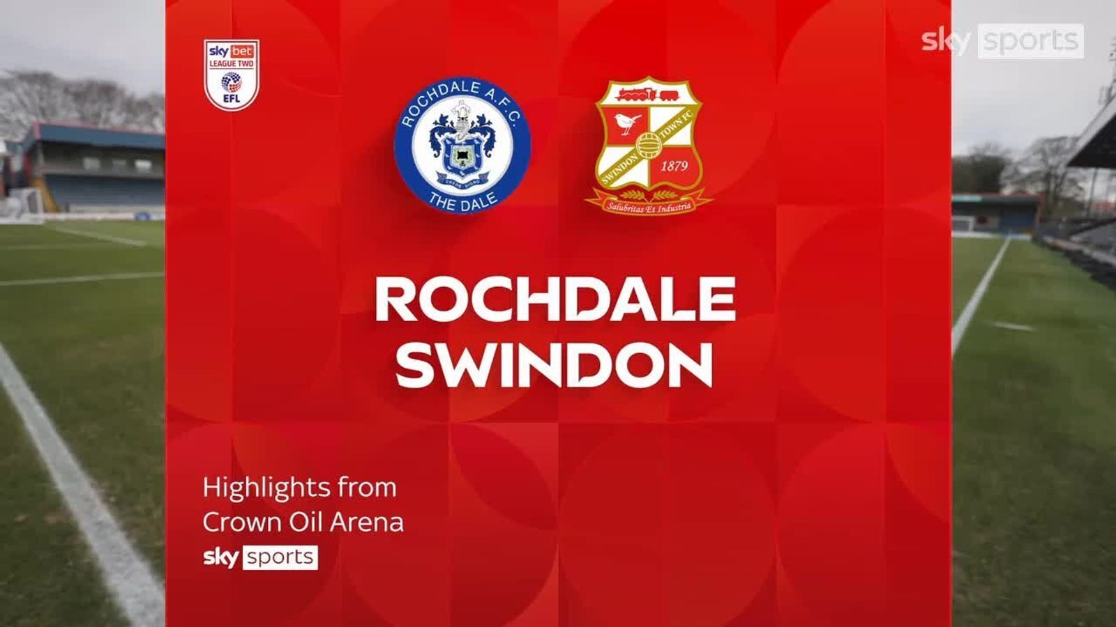 Rochdale 1-0 Swindon