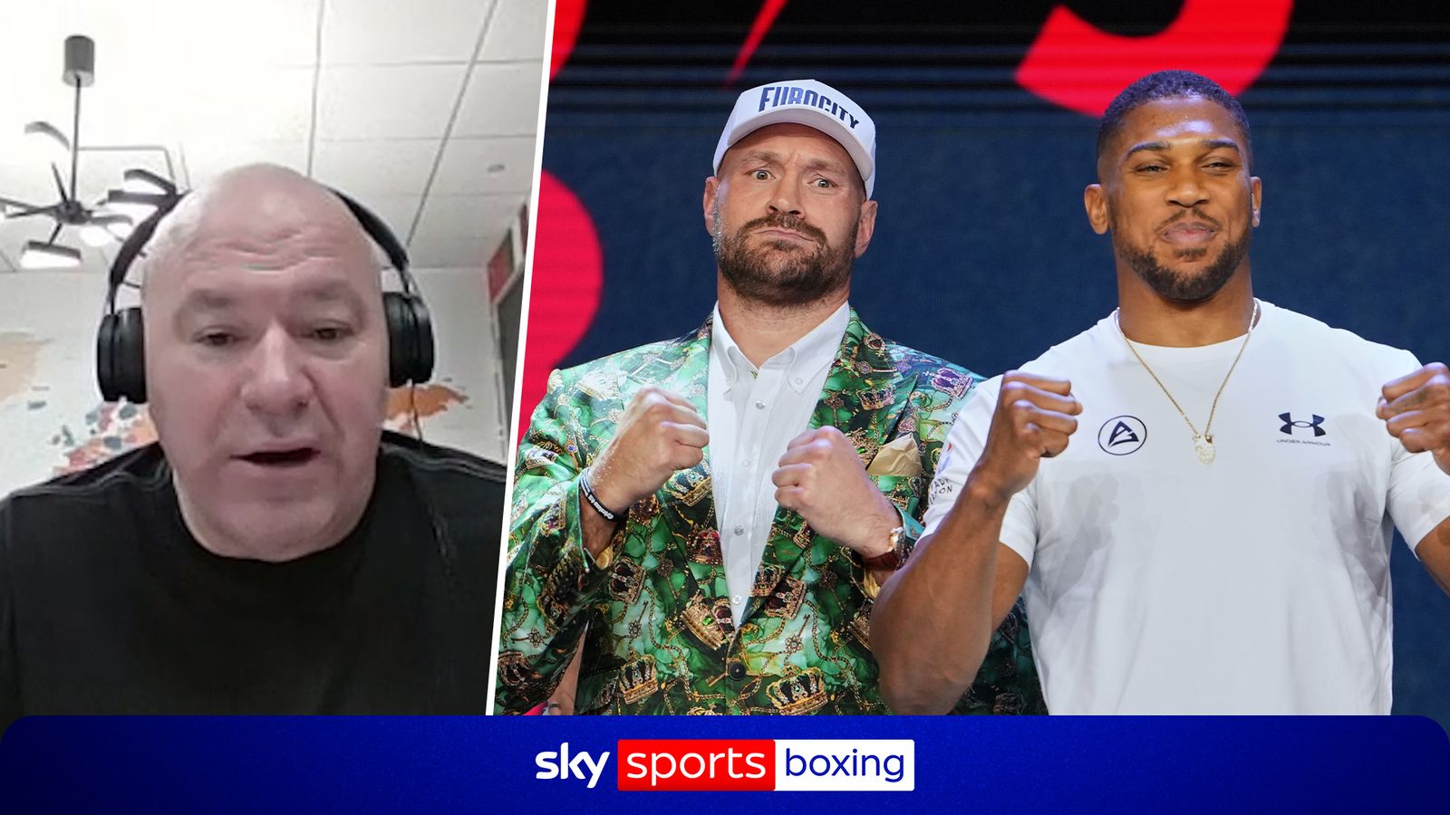 Ring walks, undercards and arguments! | Dana White updates on all things FURY v AJ!