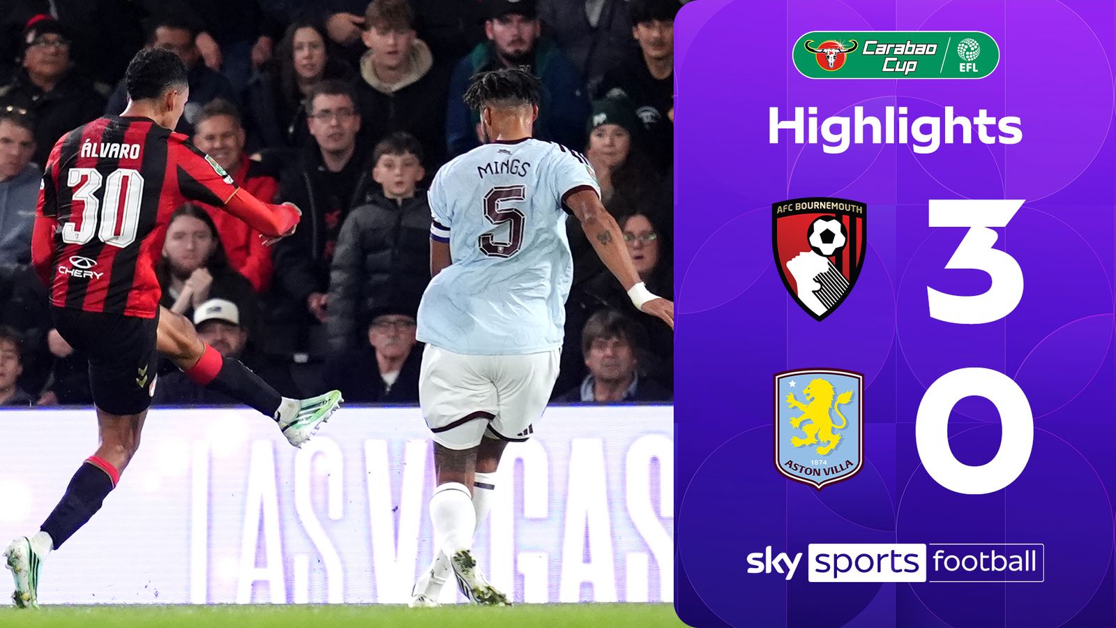 Bournemouth 3-0 Aston Villa