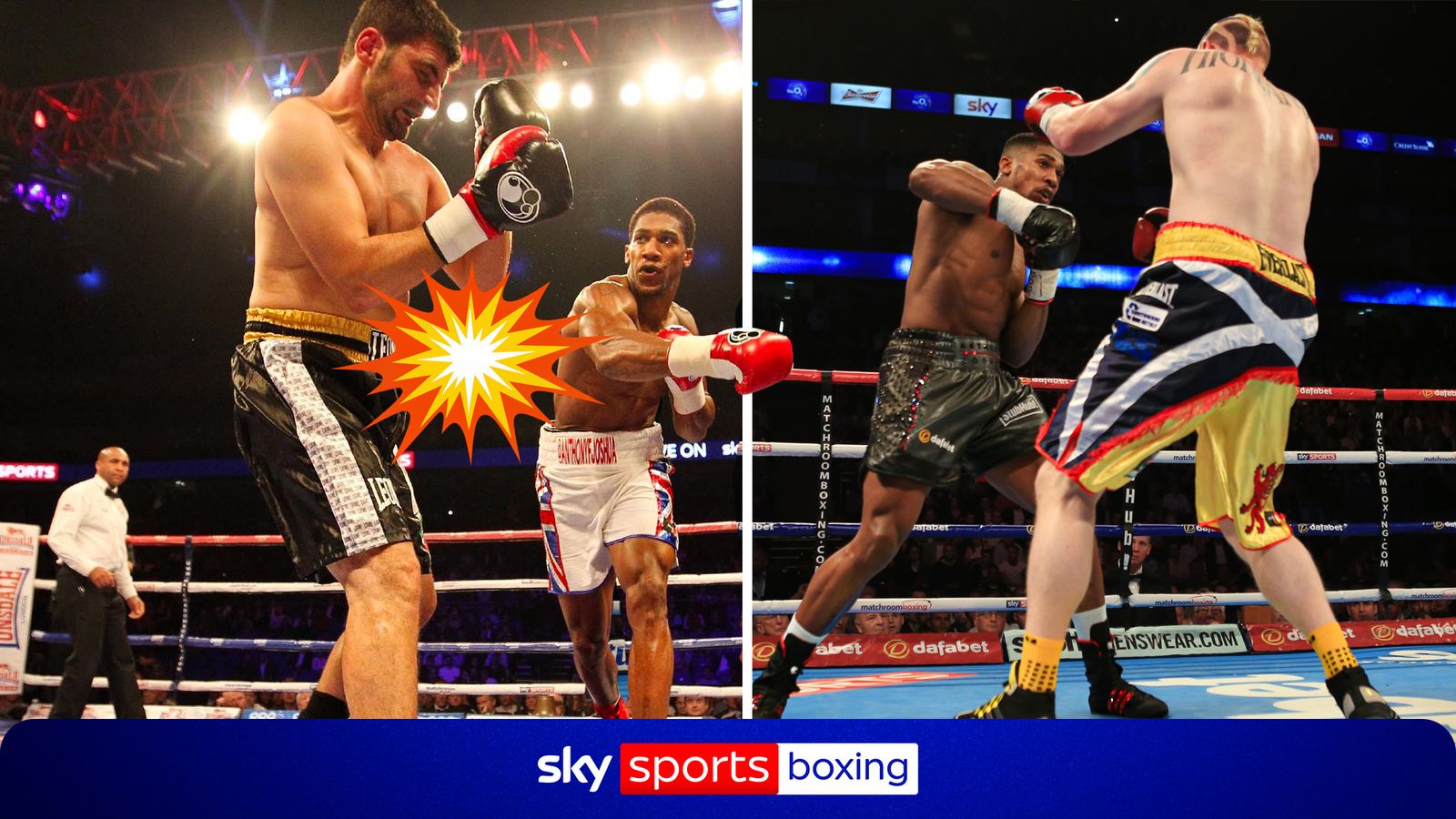 AJ predicts Tyson Fury will be 'DONE IN ONE' | Watch Joshua's lightning first round KOs!