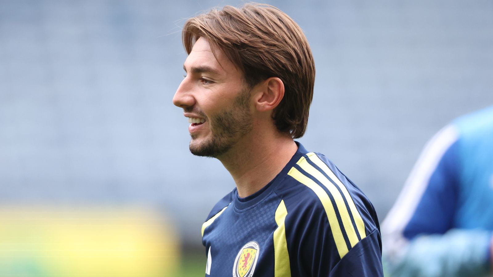 Billy Gilmour: Scotland midfielder feels 'proud and lucky' to be on verge of 50th international cap