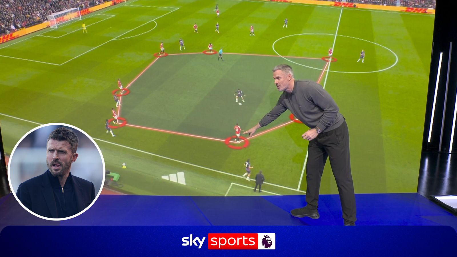 'This could get very messy, very quickly!' - Carra on Man Utd's lack of intensity