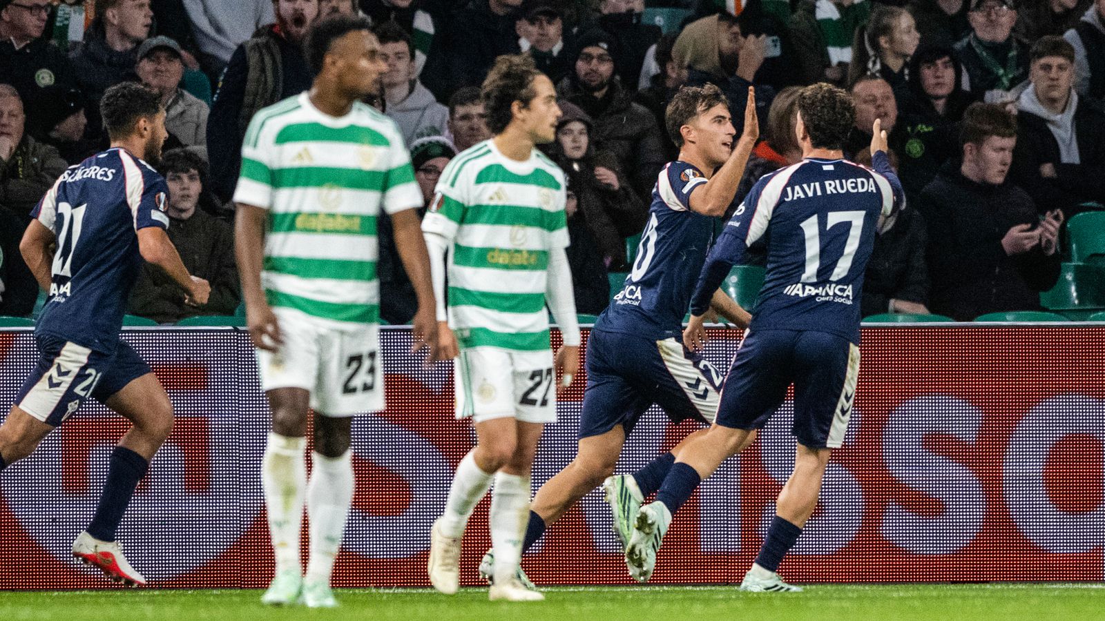 Celtic stunned by quick double in Europa League defeat to Celta Vigo