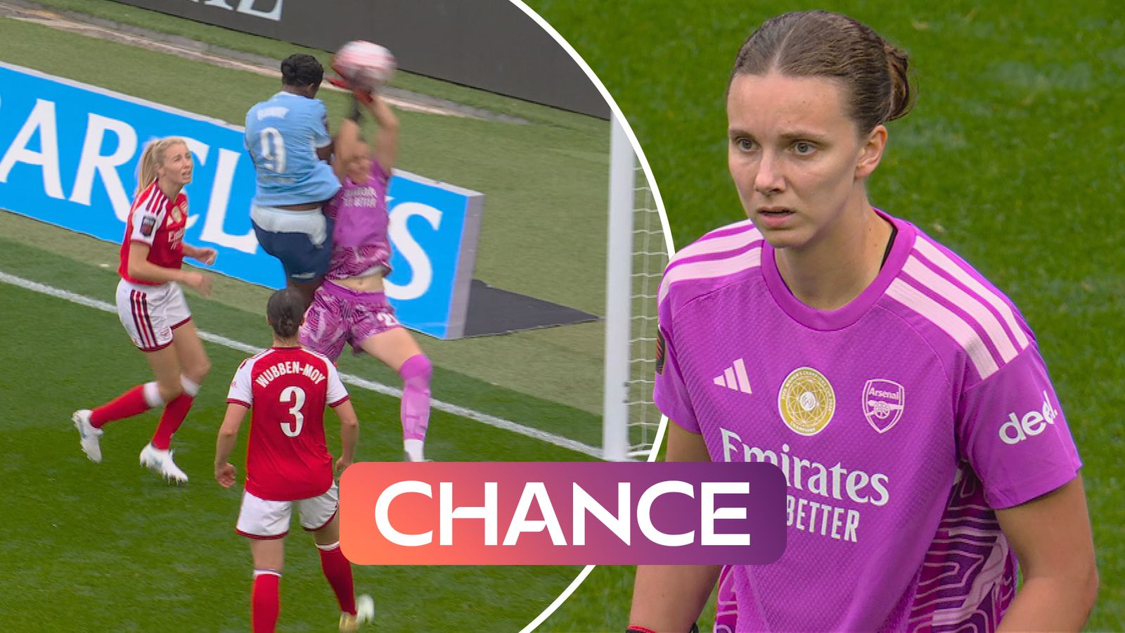 'The correct decision' | Shaw's towering header disallowed for foul on Borbe