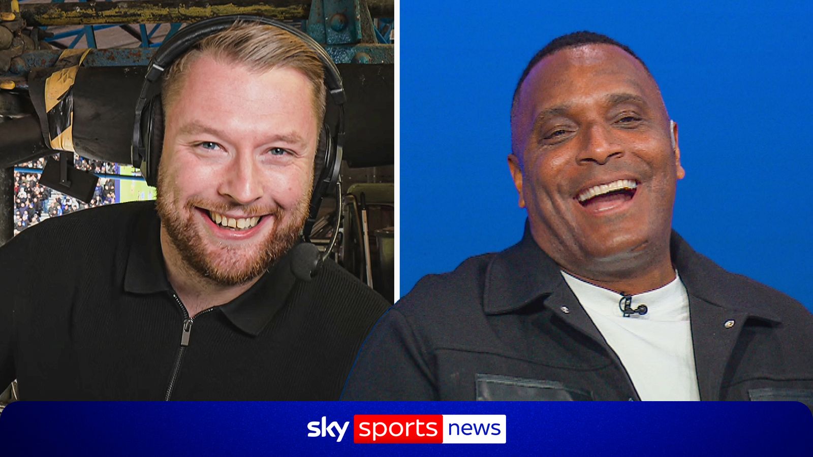 Clinton Morrison and Rob Jones Engage in Lighthearted Banter on Soccer Saturday