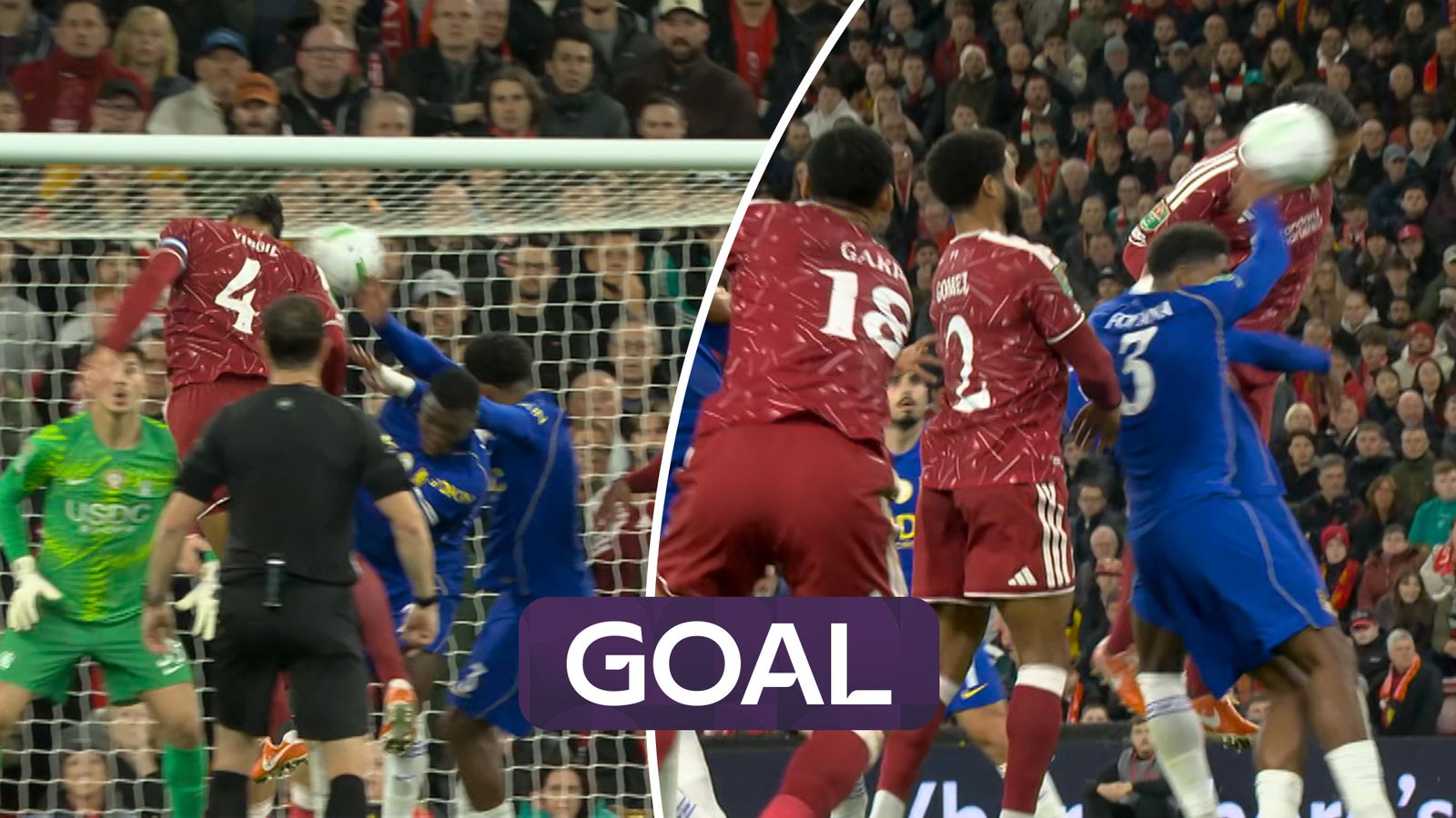 Wesley Fofana gifted Liverpool a penalty just minutes after Chelsea's opener