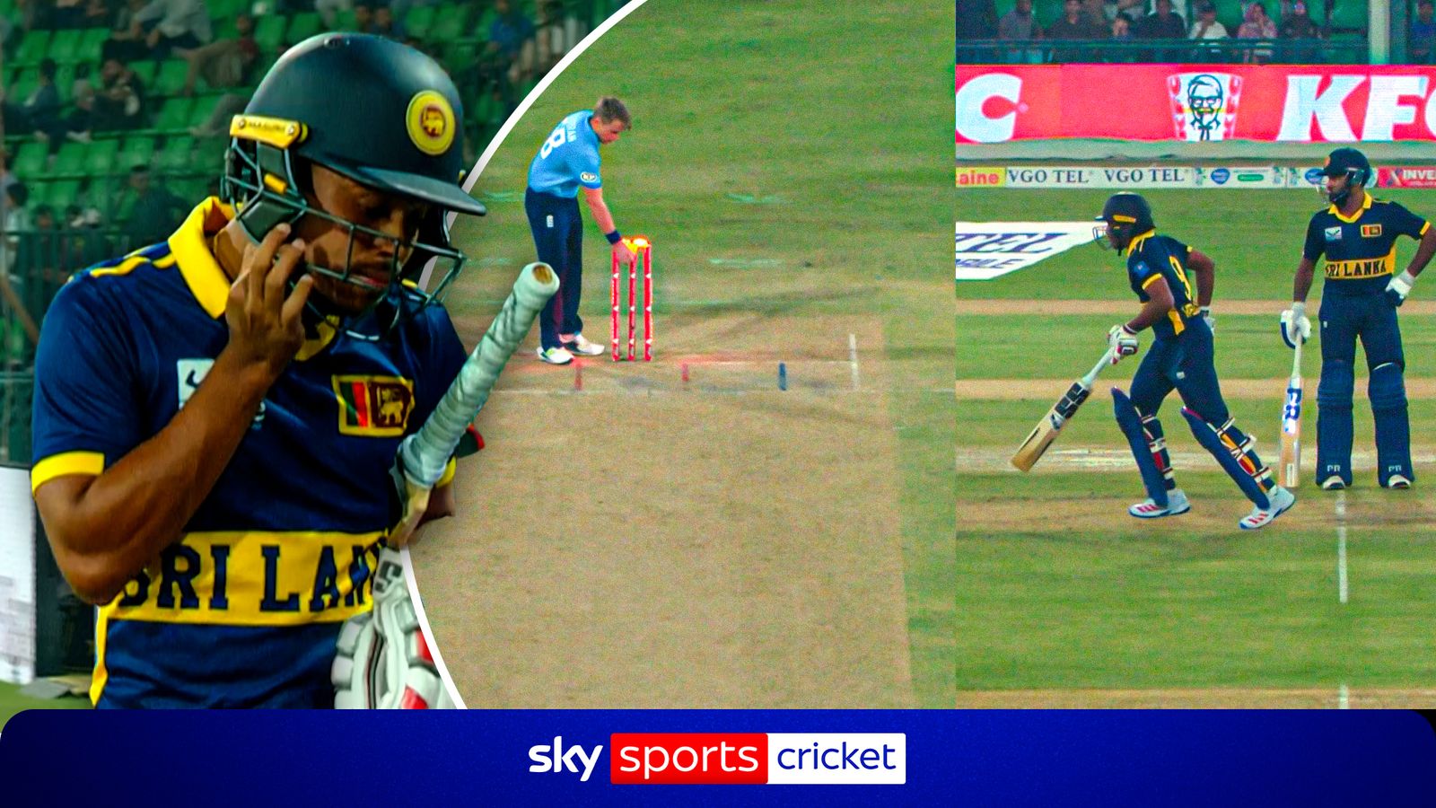 'Absolute confusion!' | Massive mix-up for Sri Lanka see Wellalage dismissed