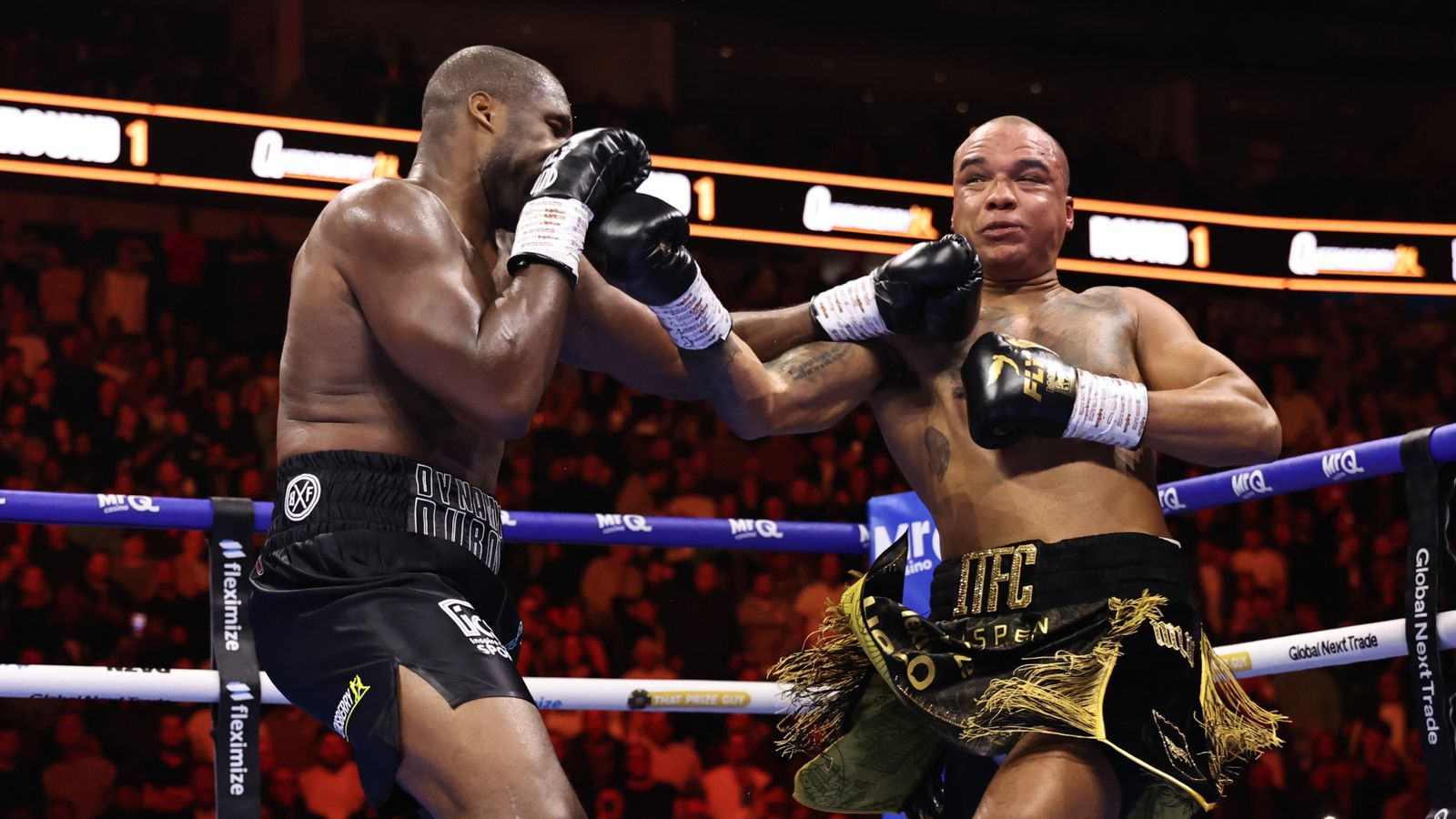 Daniel Dubois smashes through Fabio Wardley to win WBO heavyweight world championship rematch in the second round
