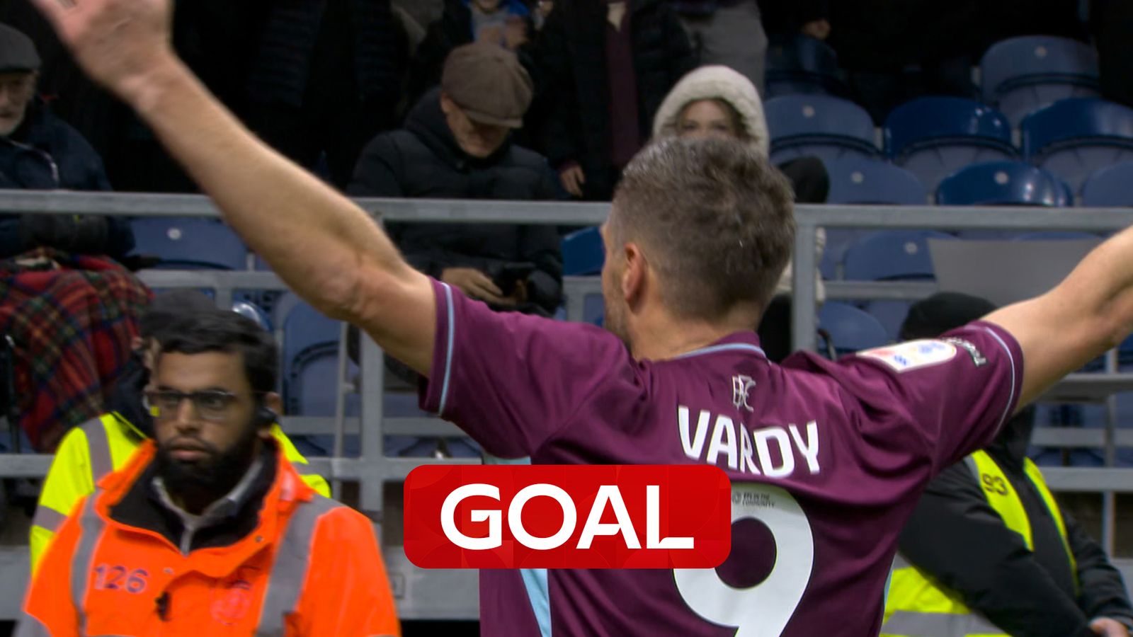 Jamie Vardy Opens Burnley Account With First Goal for the Club