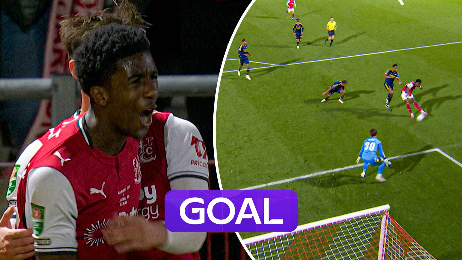 'Fleetwood's fantasy moment!' - Arsenal losing to L2 side in Carabao Cup clash