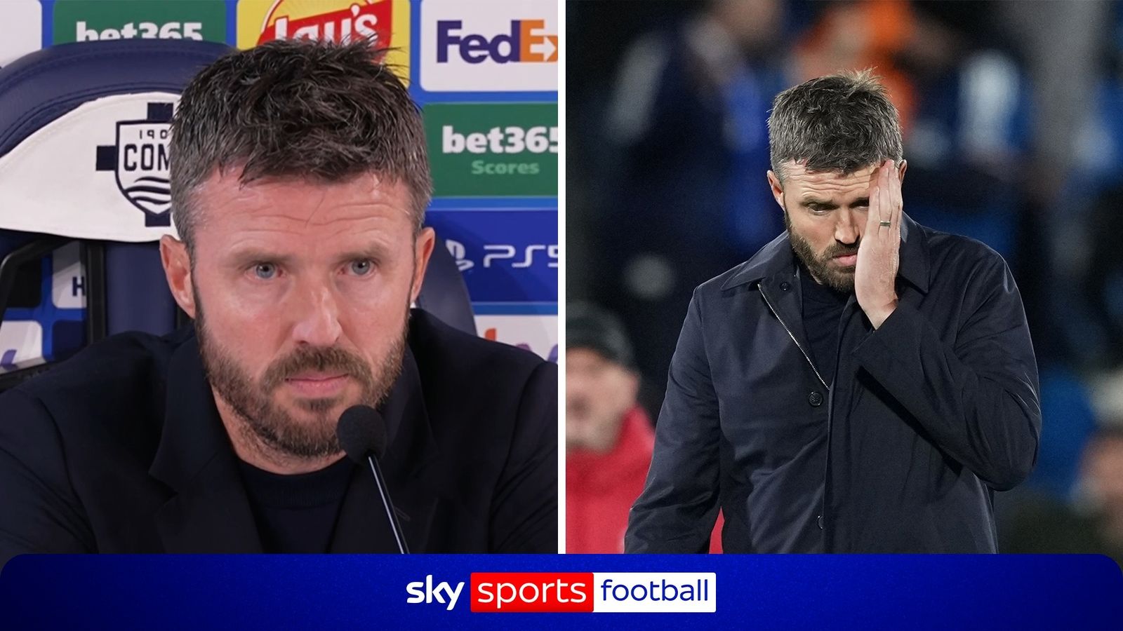 'It's not acceptable' - Under-pressure Carrick apologises after Como thrashing