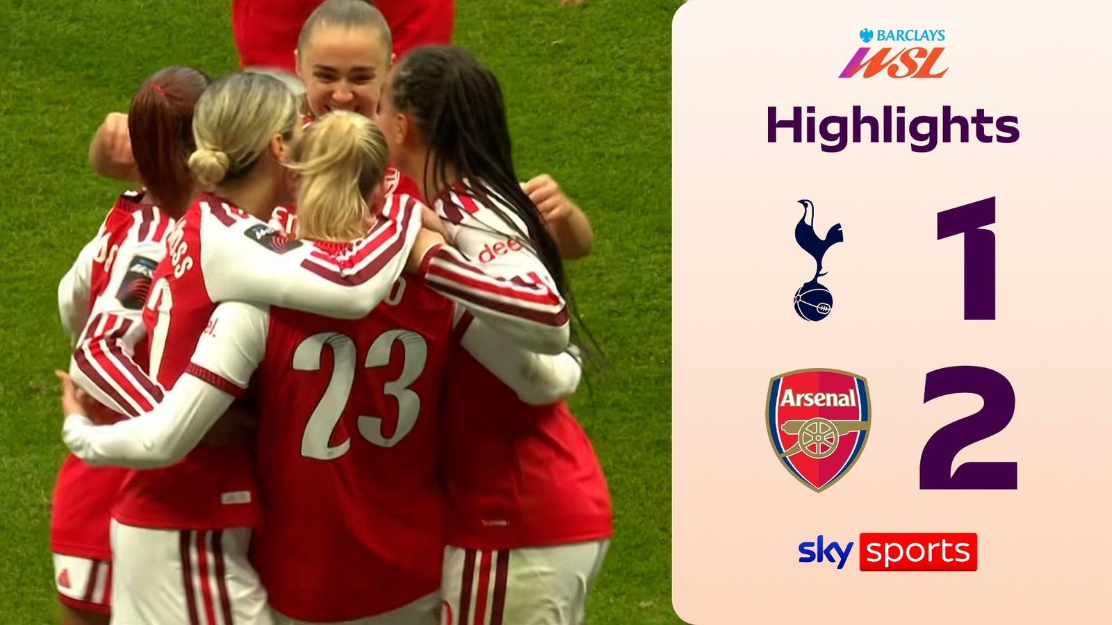 Arsenal come from behind to win north London derby