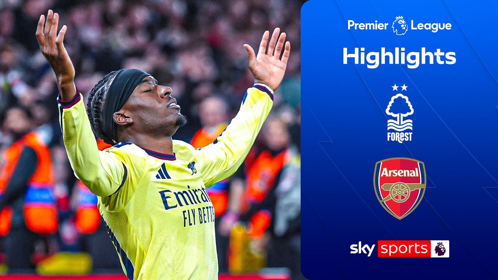 Madueke scores late winner as Arsenal edge past Forest
