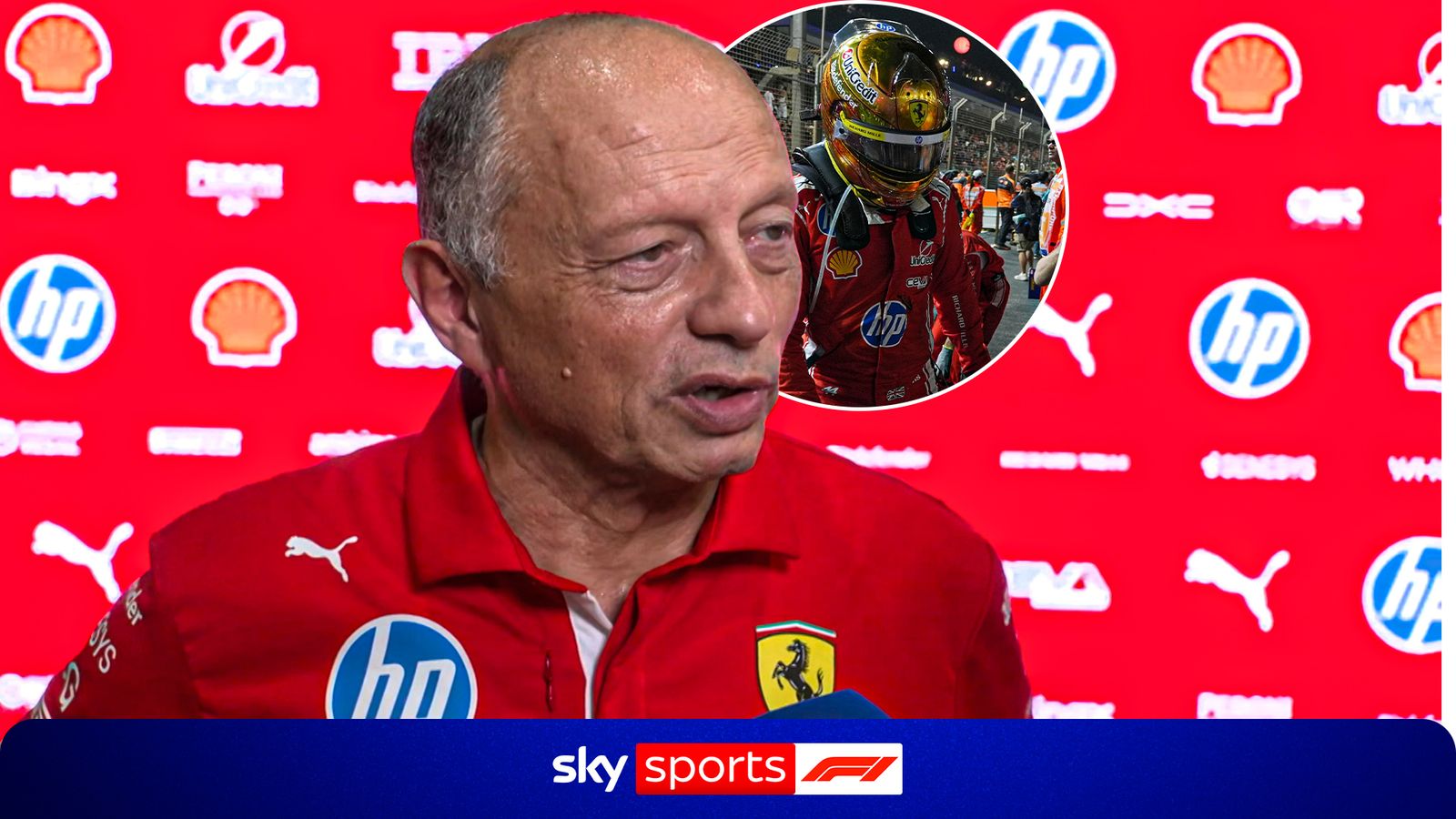 Lewis Hamilton: Fred Vasseur confirms Ferrari missed pit entry under virtual safety car