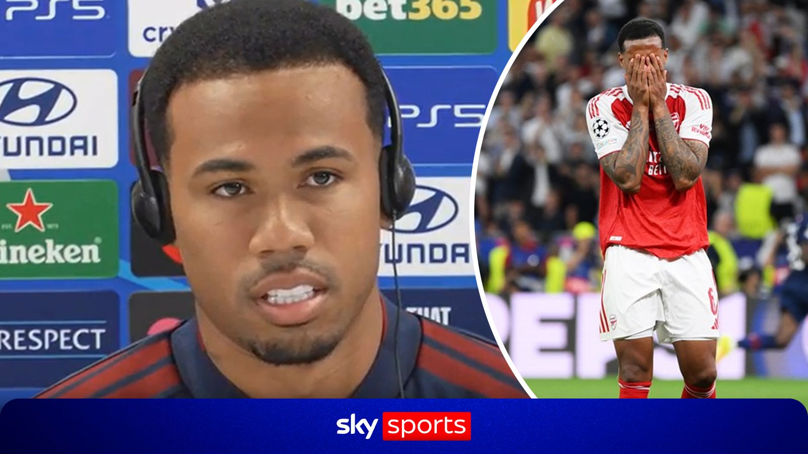 Gabriel Reflects on Champions League Penalty Heartbreak