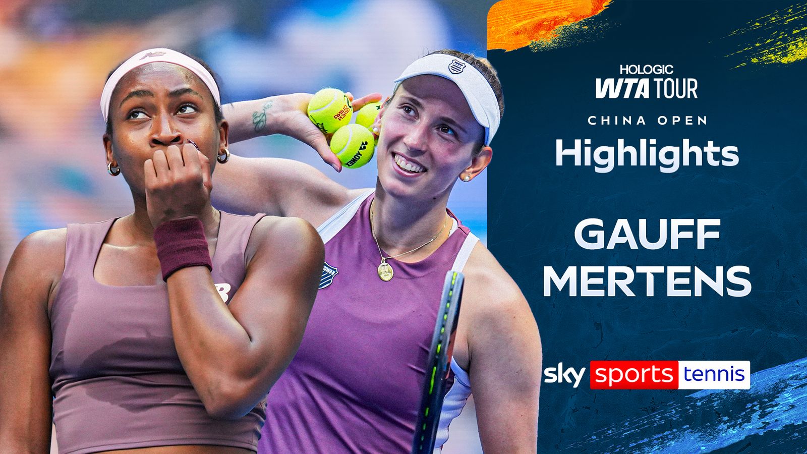 Coco Gauff vs Elise Mertens