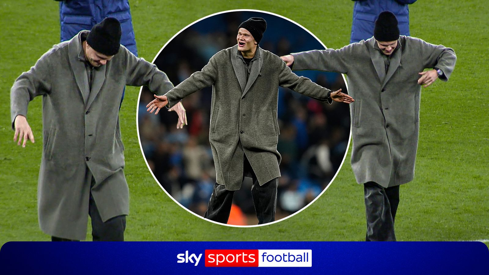 Erling Haaland Celebrates Manchester City's Carabao Cup Victory with Dance