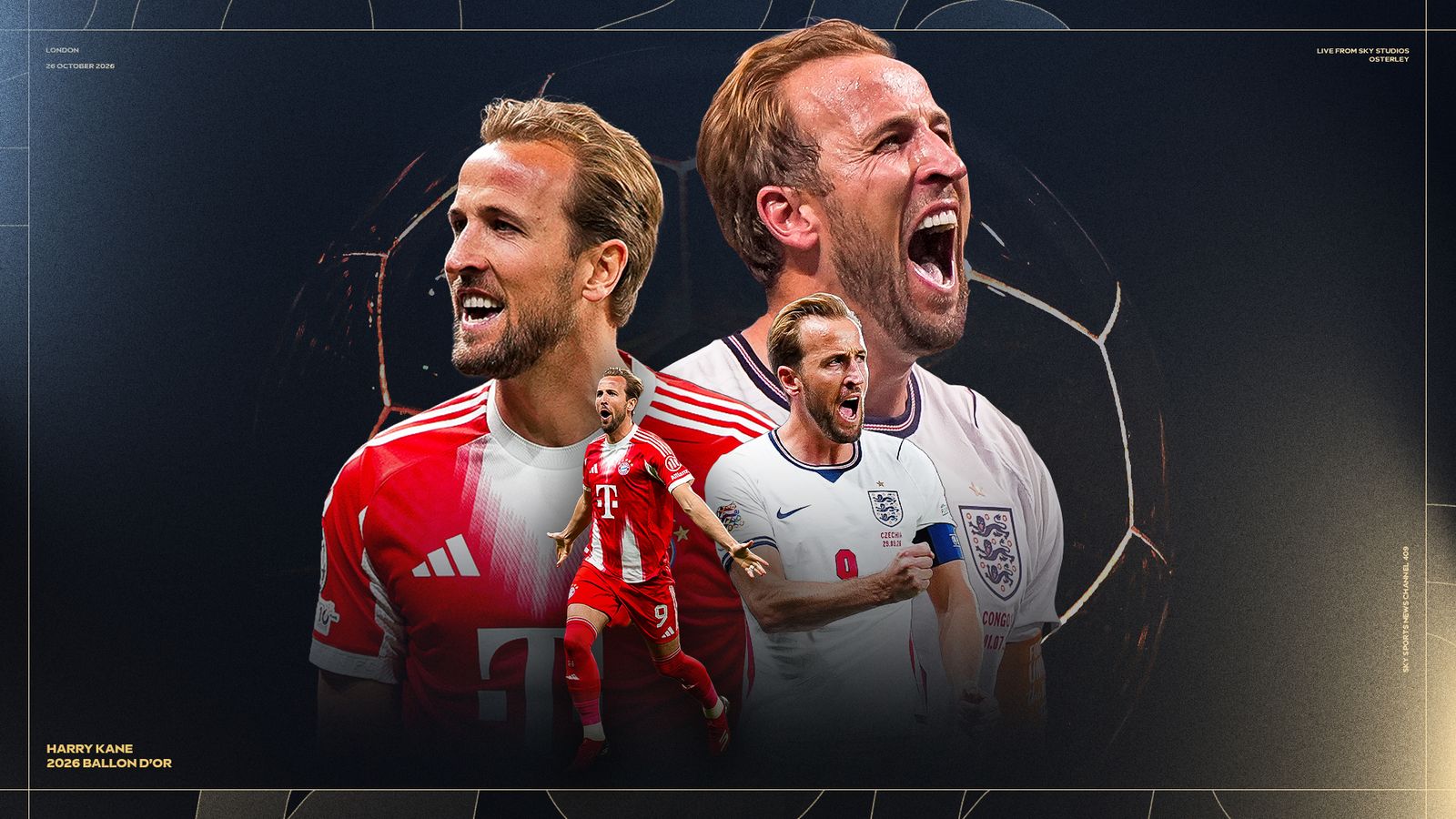 Kane becomes first English winner of Ballon d'Or in 25 years