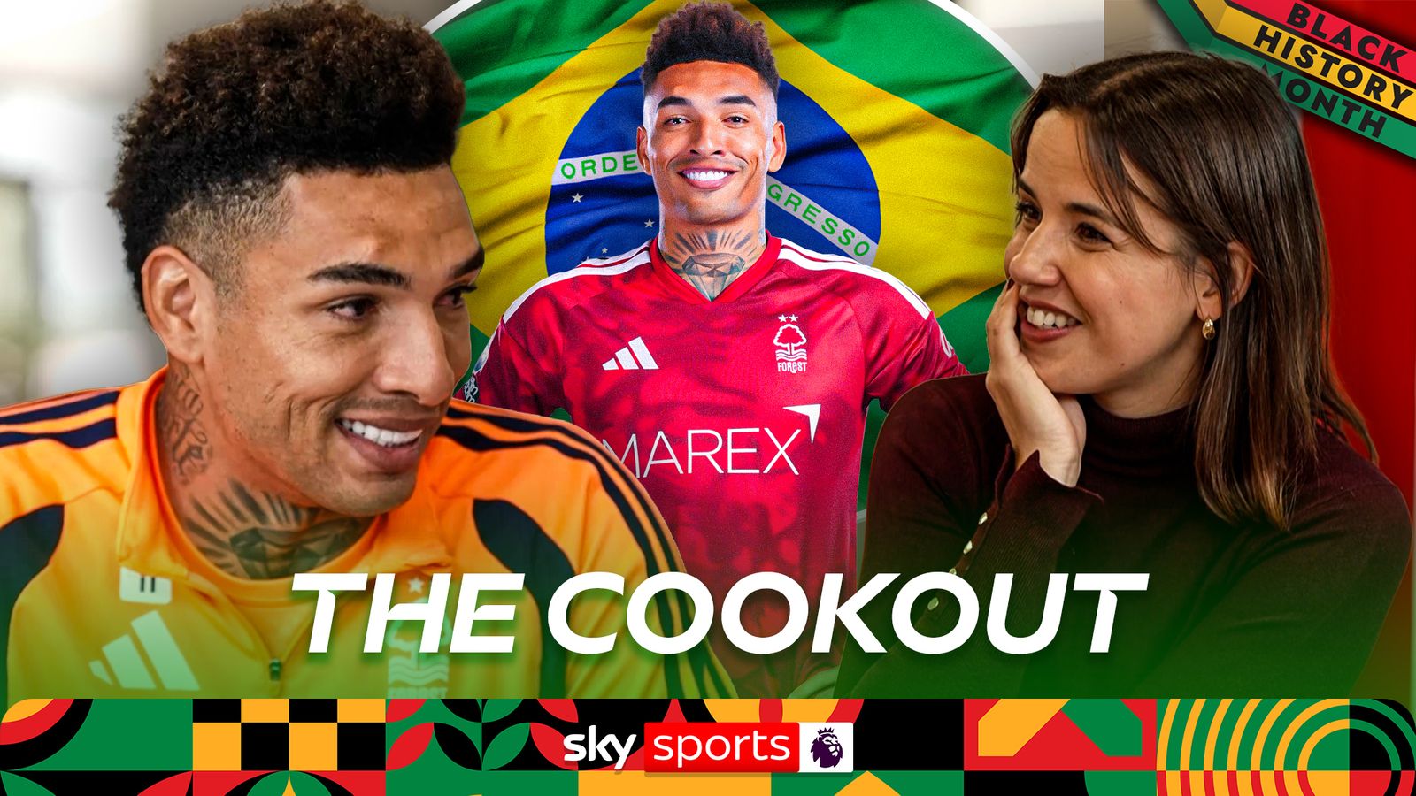 Igor Jesus Discusses Brazilian Culinary Culture on 'The Cookout'