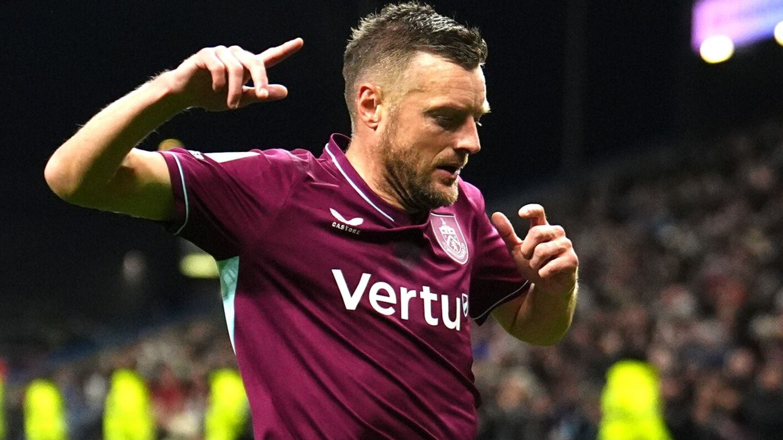 Jamie Vardy scores first Burnley goal against Wolves