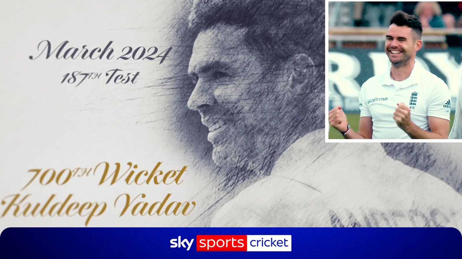 We take a look back at some Jimmy Anderson's best moments for England including the moment he reached the landmark off taking 700 wickets for his country