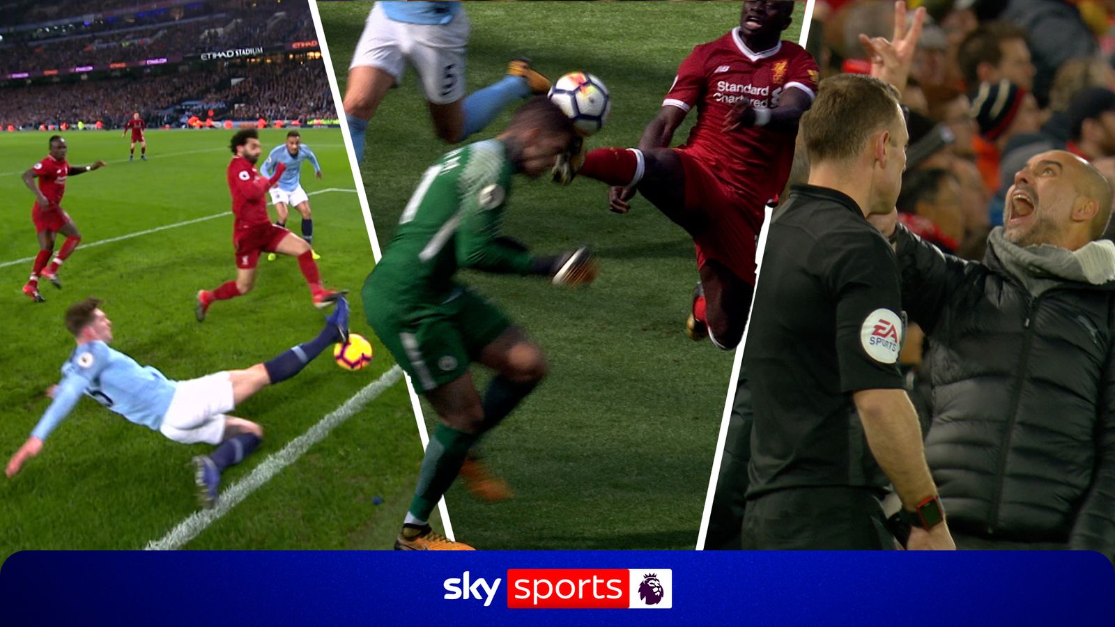 Memorable moments from Liverpool against Manchester City in the Premier League