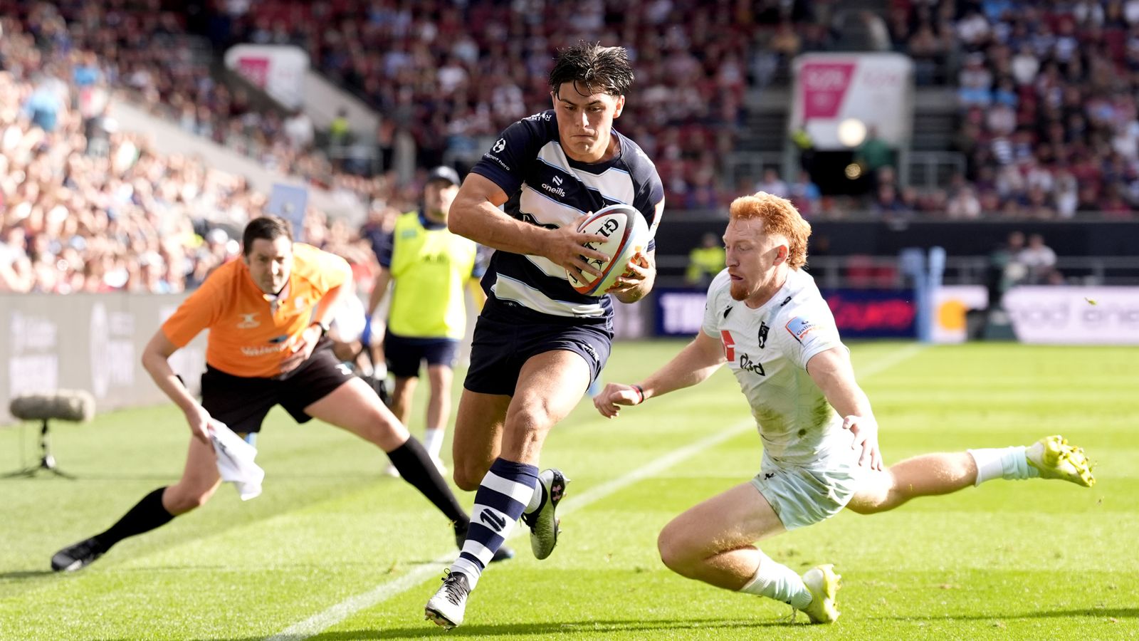 Gallagher Prem: Louis Rees-Zammit scores two tries as Bristol Bears ...