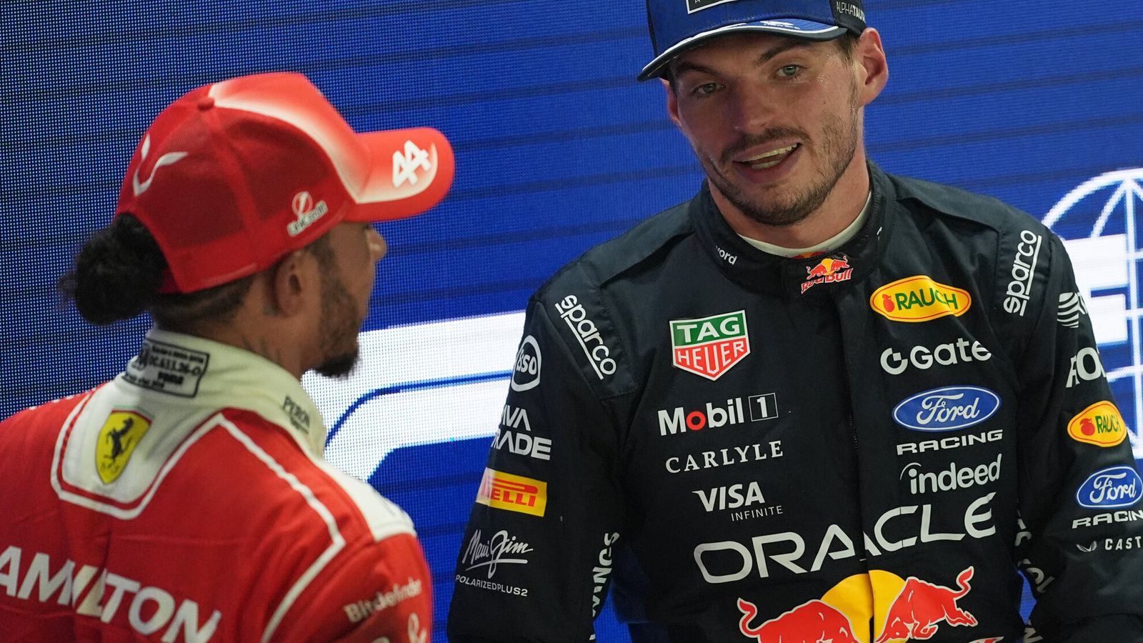 Photo: Sky Sports Max Verstappen Wins First Singapore Grand Prix From 50th Pole