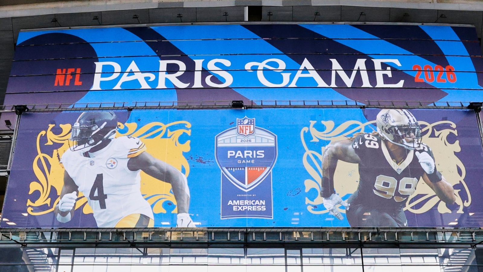 NFL Paris LIVE! Steelers face Saints at Stade de France