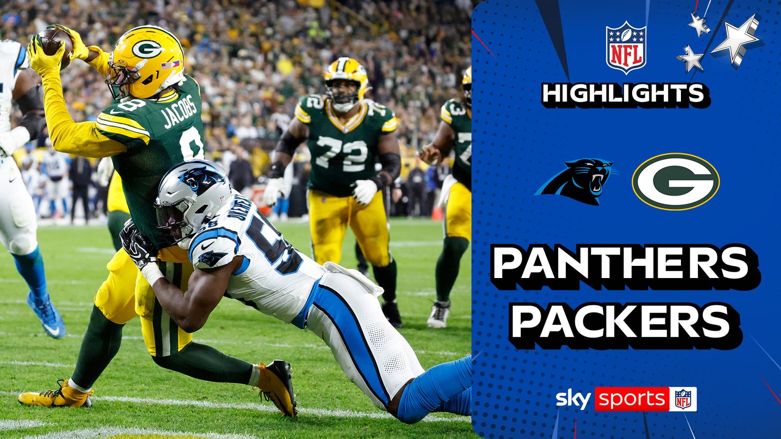 Highlights: Panthers face Packers at Lambeau