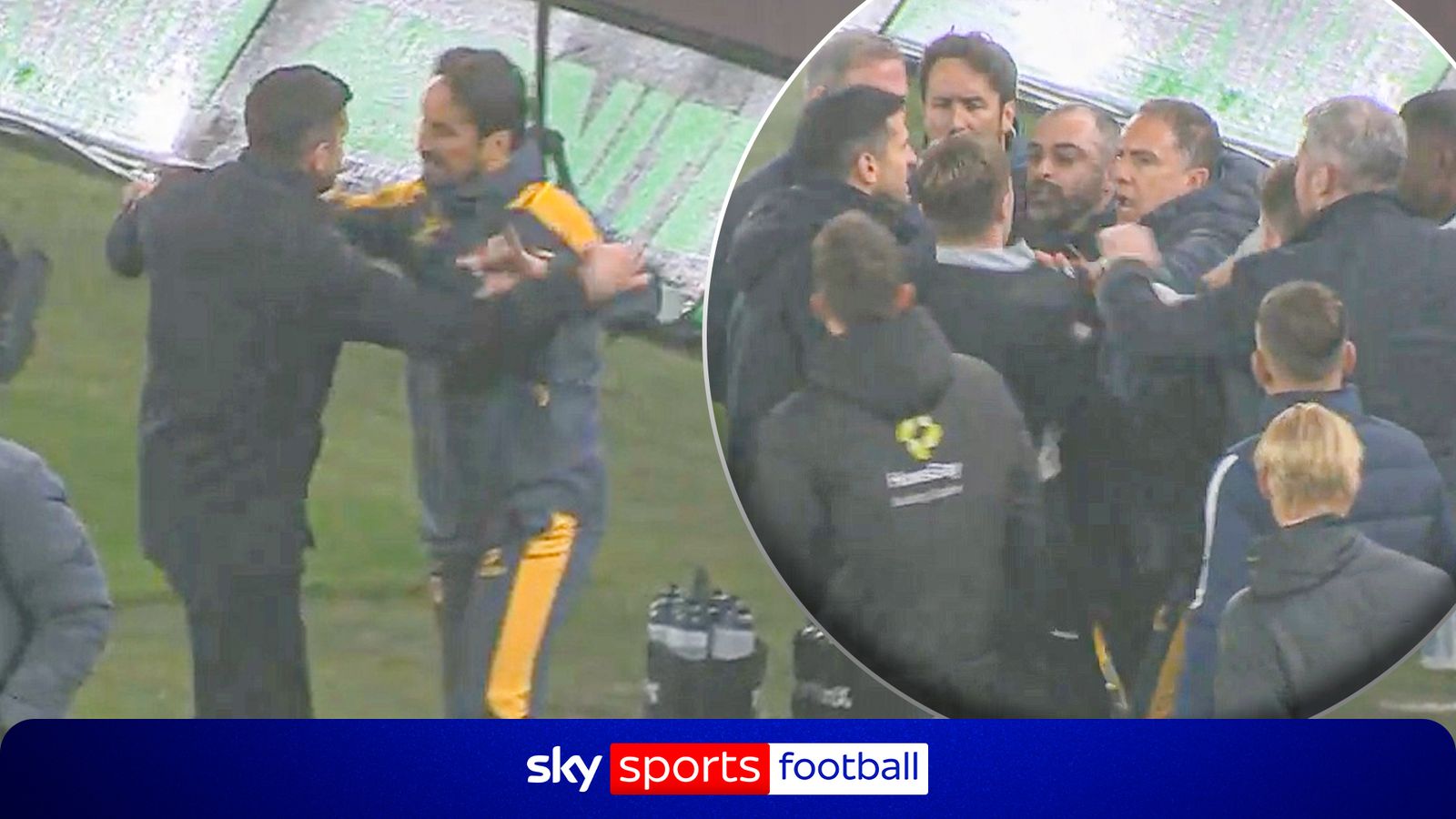 Wolves and Portsmouth Coaches Clash After Draw