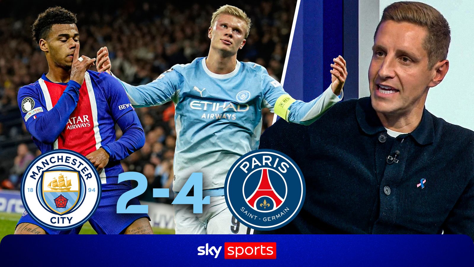 Manchester City Falls to PSG in Thrilling Champions League Match