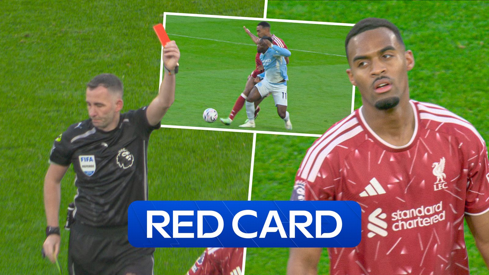'That is soft...very soft' - Gravenberch SENT OFF for second yellow