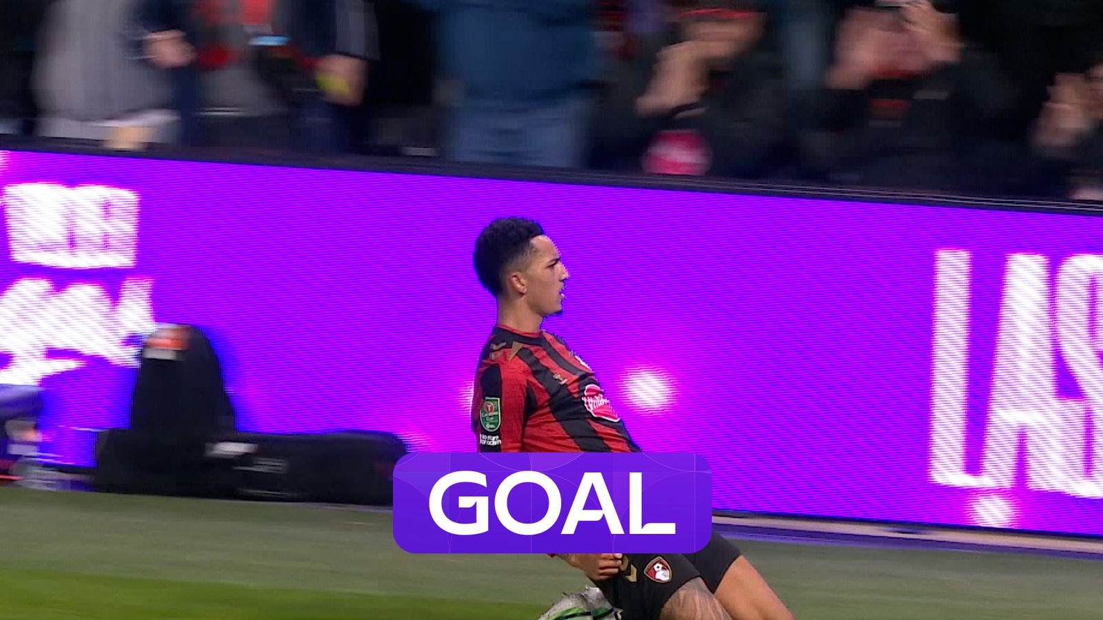 Alvaro Rodriguez Scores Third Goal for Bournemouth Against Aston Villa