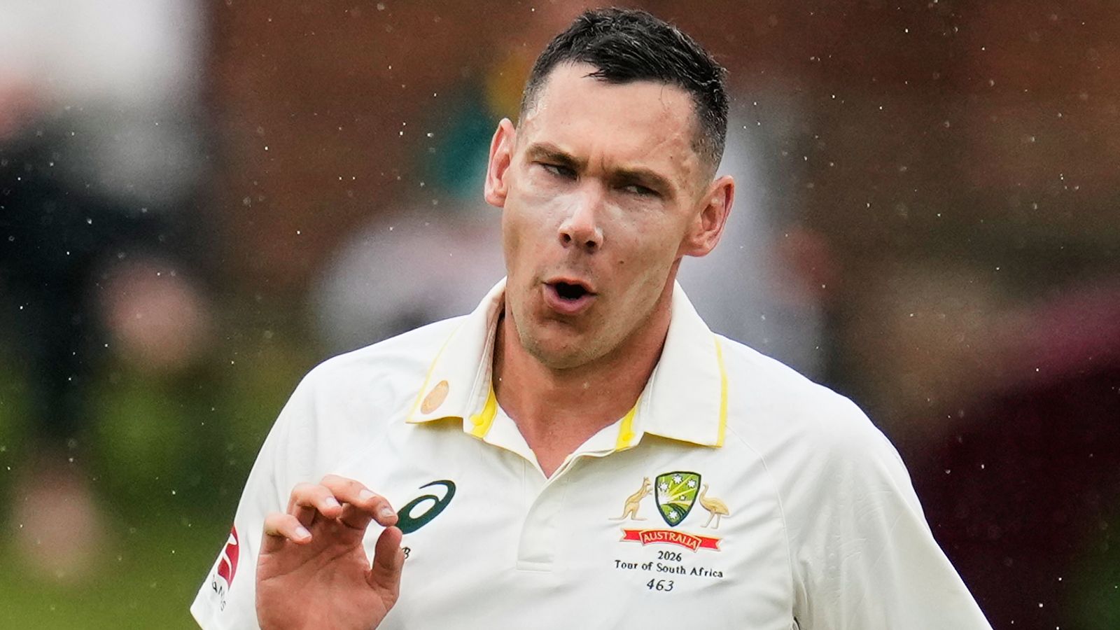 South Africa stutter on rain-wrecked day against Australia in second Test as Scott Boland takes two wickets in two balls