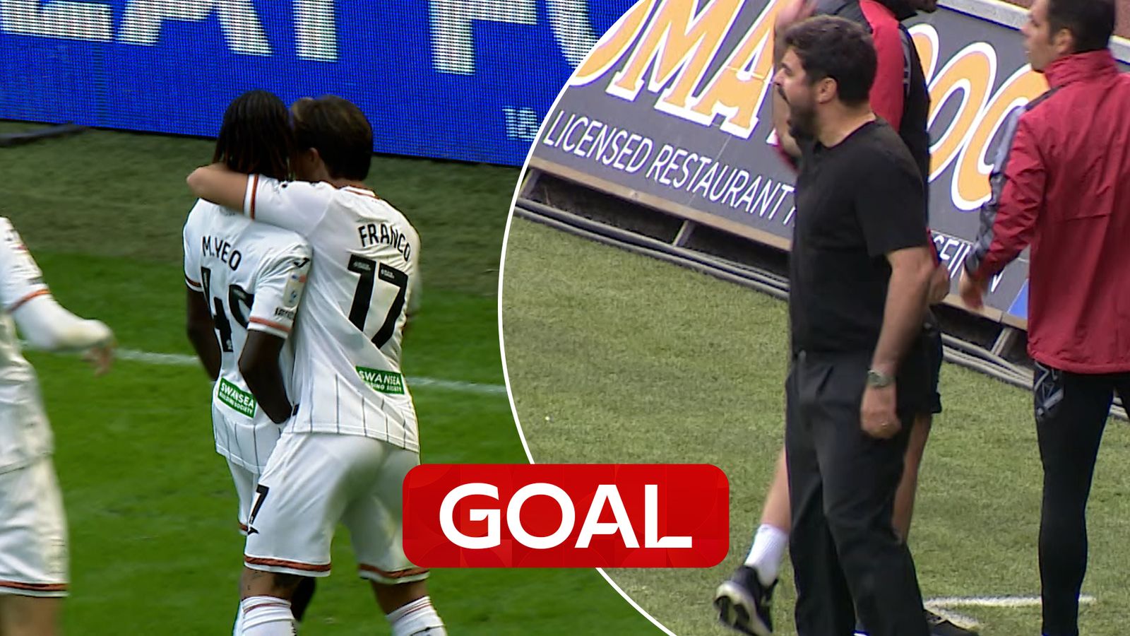 Championship: Swansea score sublime team goal against Norwich