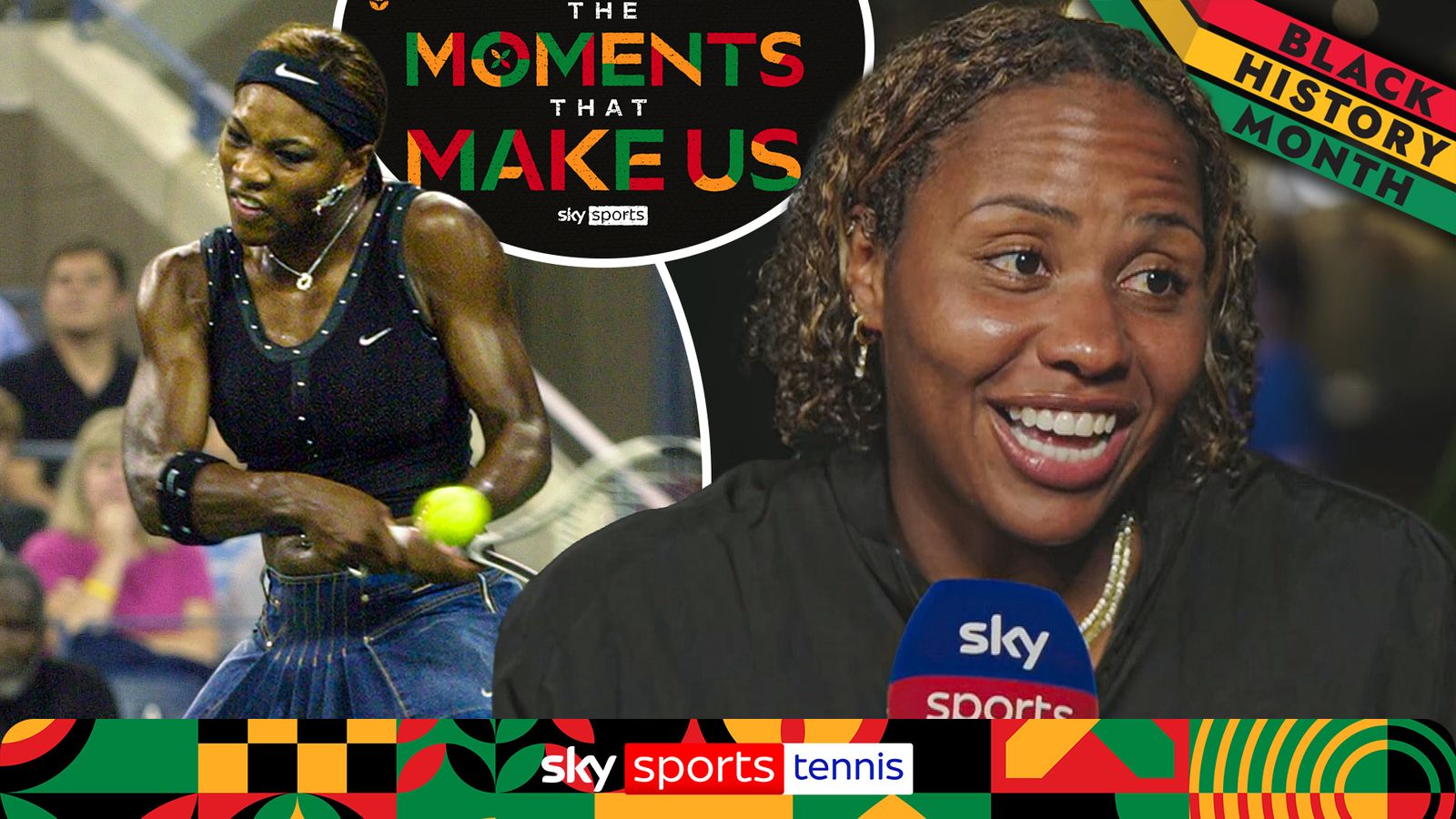 Black History Month: How Serena Williams inspired Taylor Townsend | The Moments That Make Us
