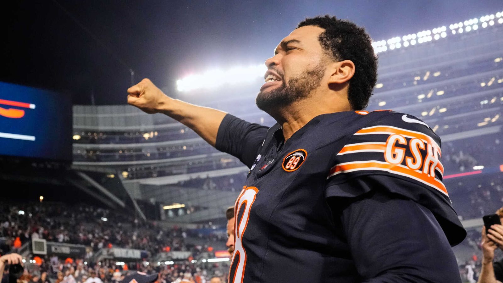 Caleb Williams and Luther Burden lead Bears to victory over Patriots Caleb Williams and Luther Burden lead Bears to victory over Patriots