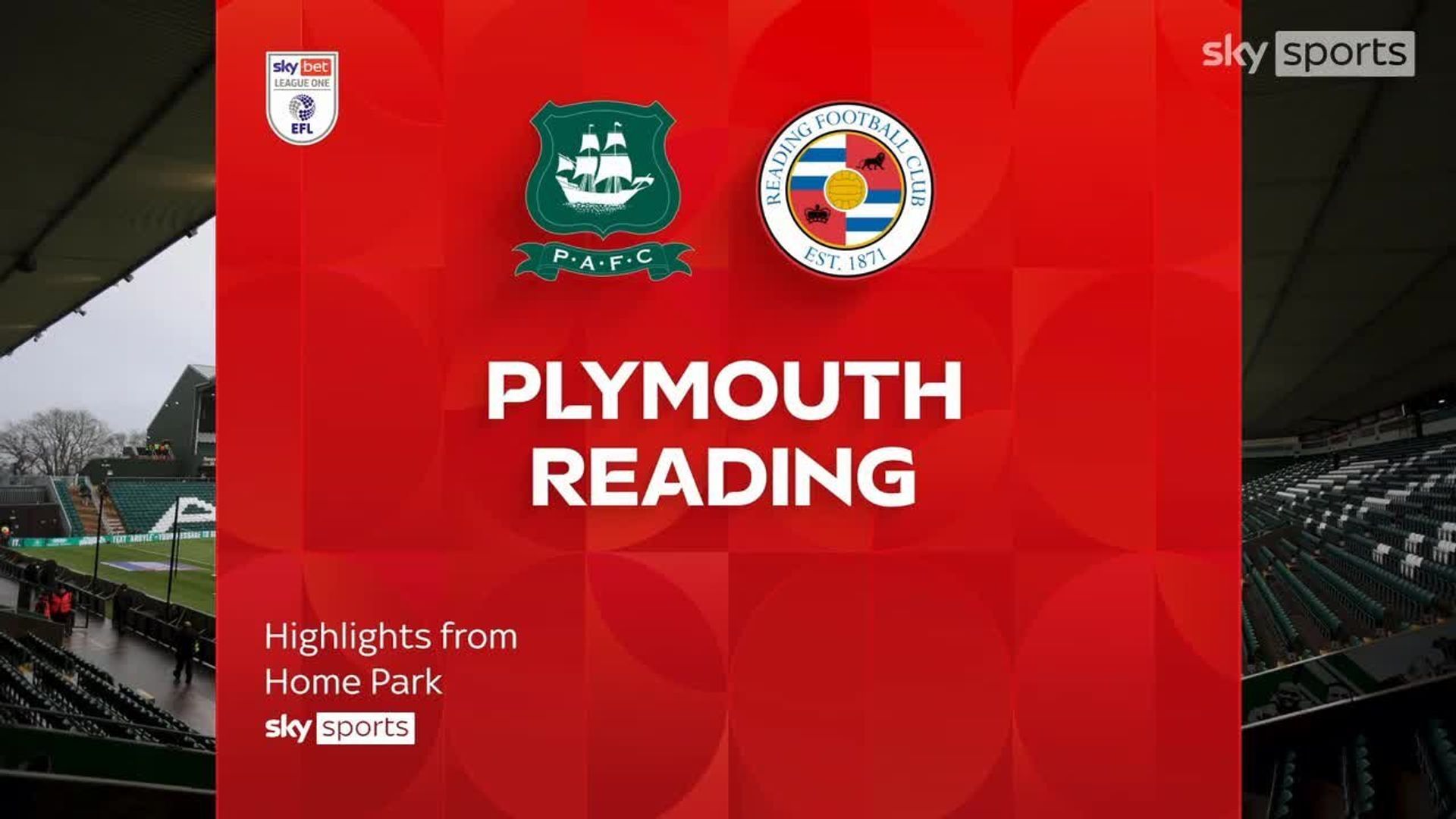 Plymouth 0-0 Reading