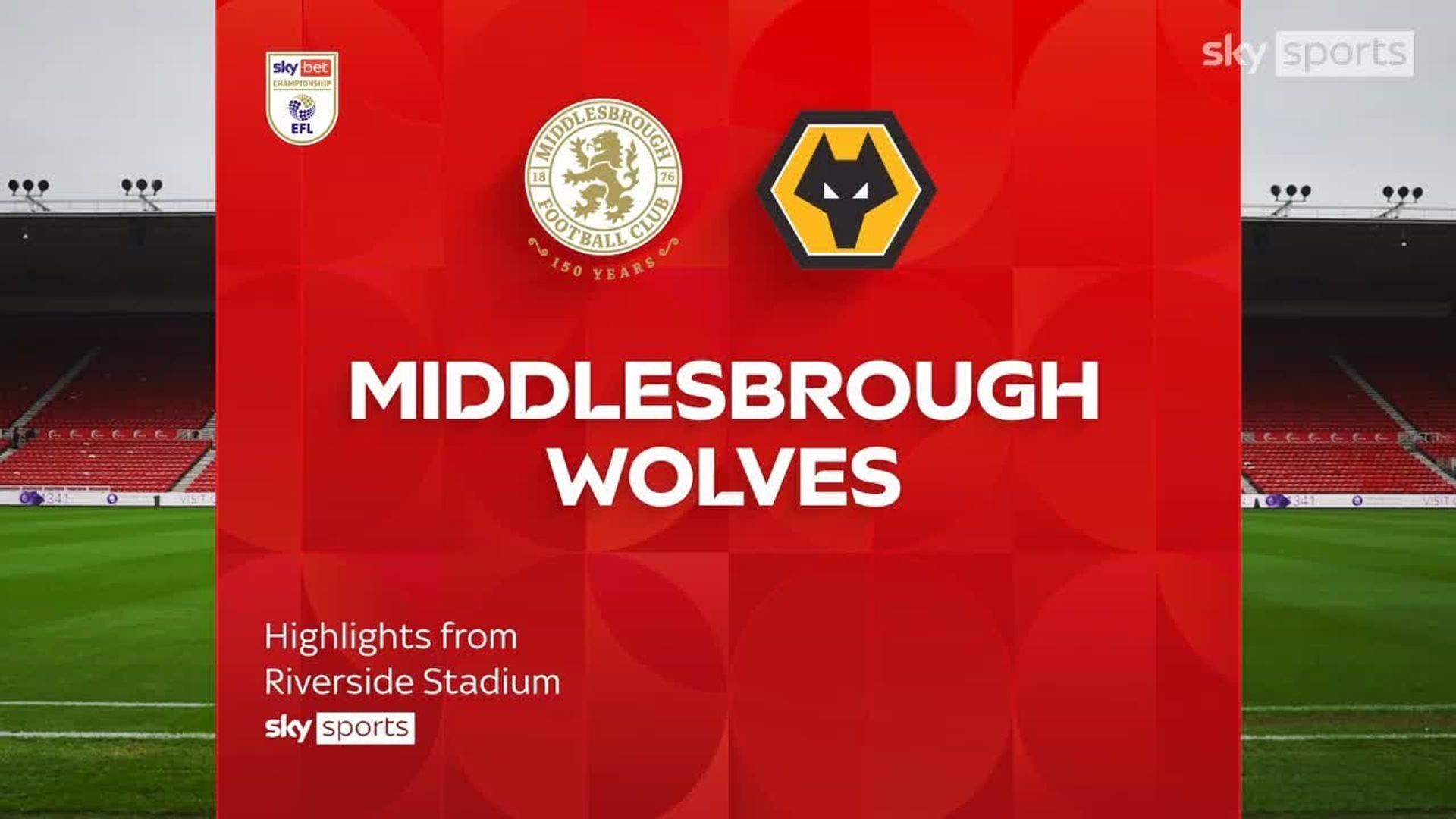Middlesbrough 1-0 Wolves