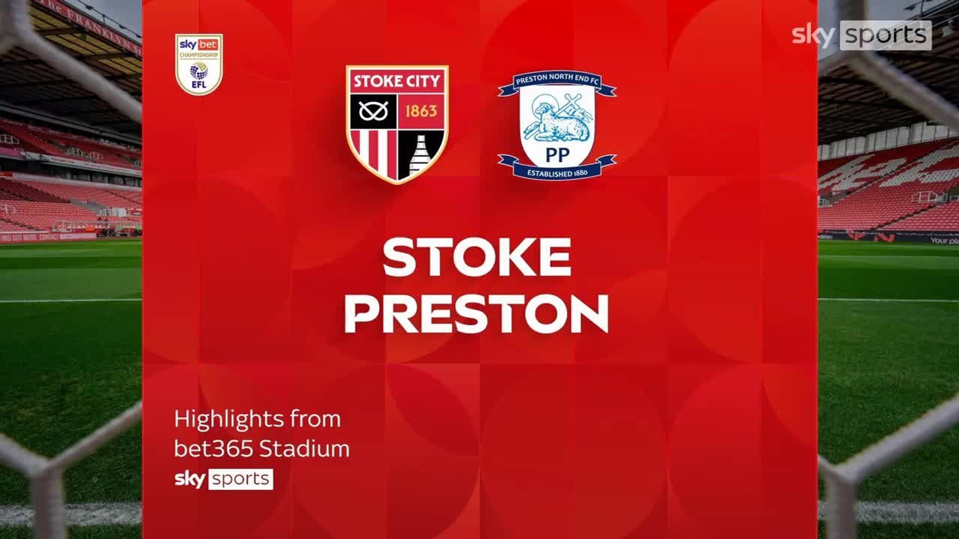 Stoke 2-0 Preston