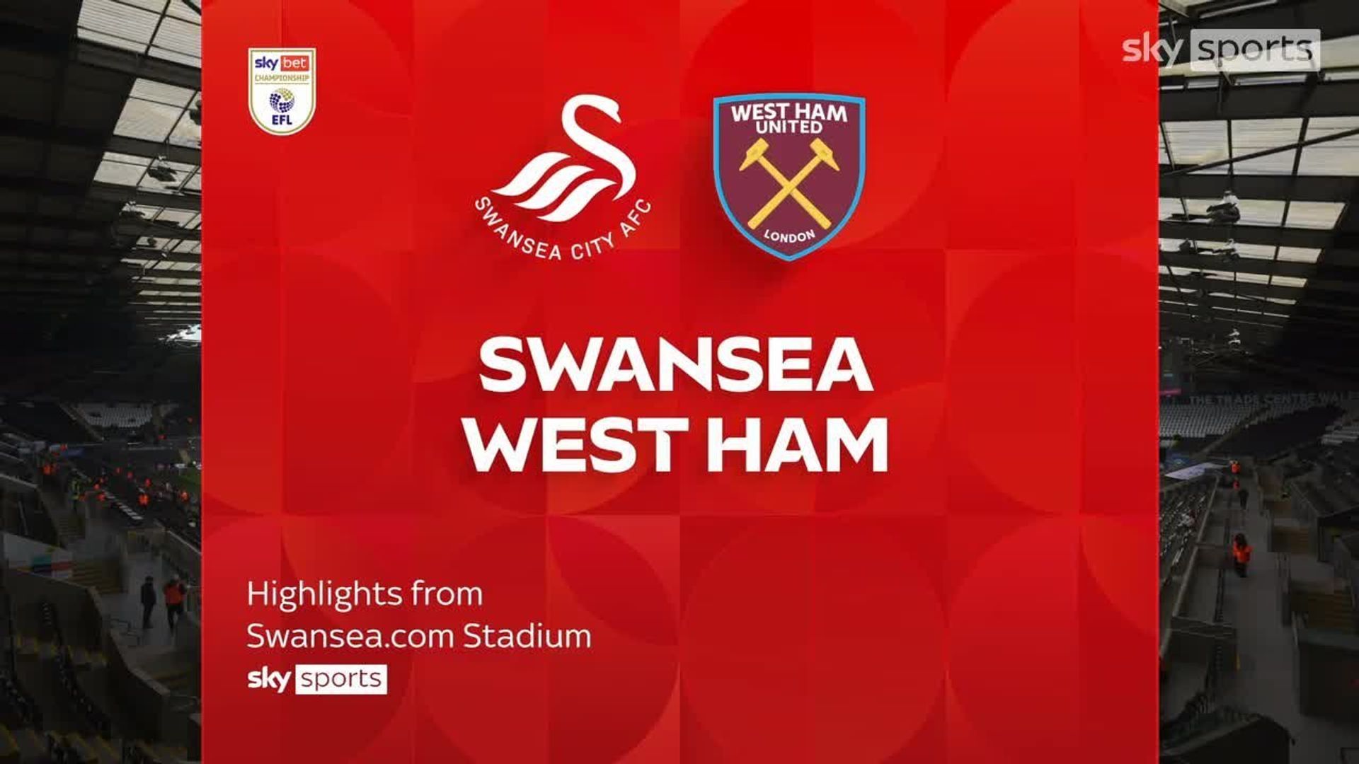 Swansea 0-1 West Ham